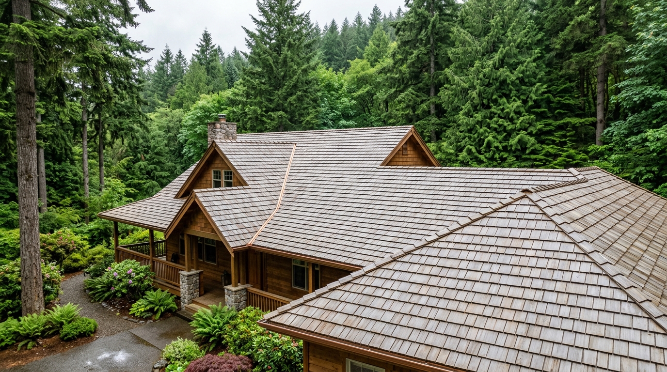 Pacific Northwest roof treatment